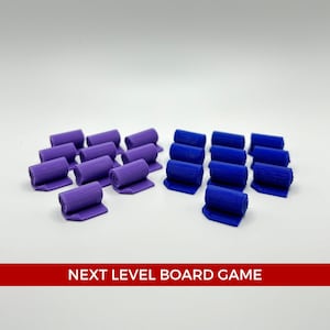 Cloth or Fabric resource token for Concordia, Cooper Island and other board games and expansion - 3D Print