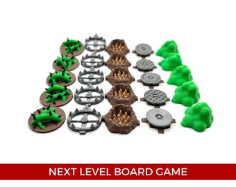 Valfiches voor RPG's, Gloomhaven en D&D-bordspellen | Luxe upgrade
