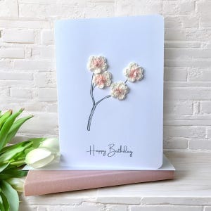 Carta estetica all'uncinetto Magnolia