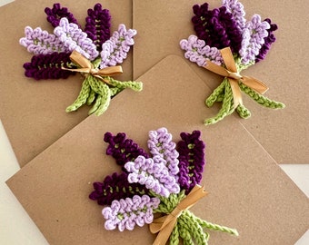 Lavender Crochet Pattern ONLY, English
