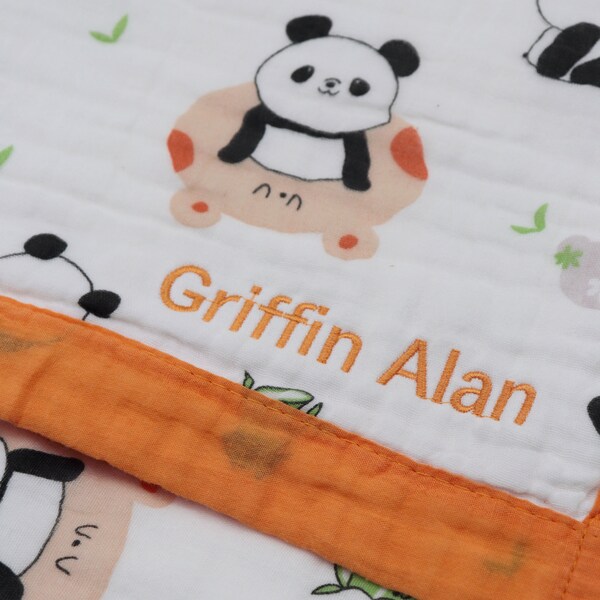 Panda Baby Blanket Etsy