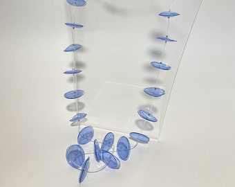 Collana in plastica riciclata