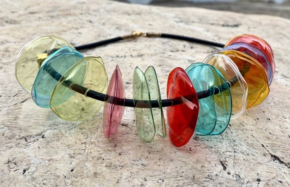 Jewelry from recycled plastic best sale
