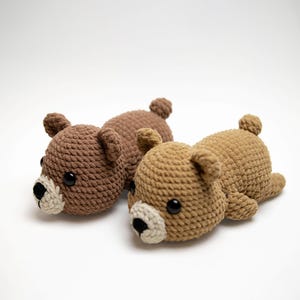 Teddy Bear Crochet Pattern, Cute Teddy Bear Crochet PDF Pattern - Beginner-Friendly, DIY Bear Amigurumi Crochet Tutorial - Easy to Follow