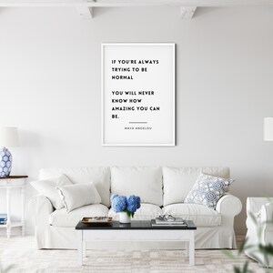 Maya Angelou Quote Digital Download Printable Wall Art - Etsy