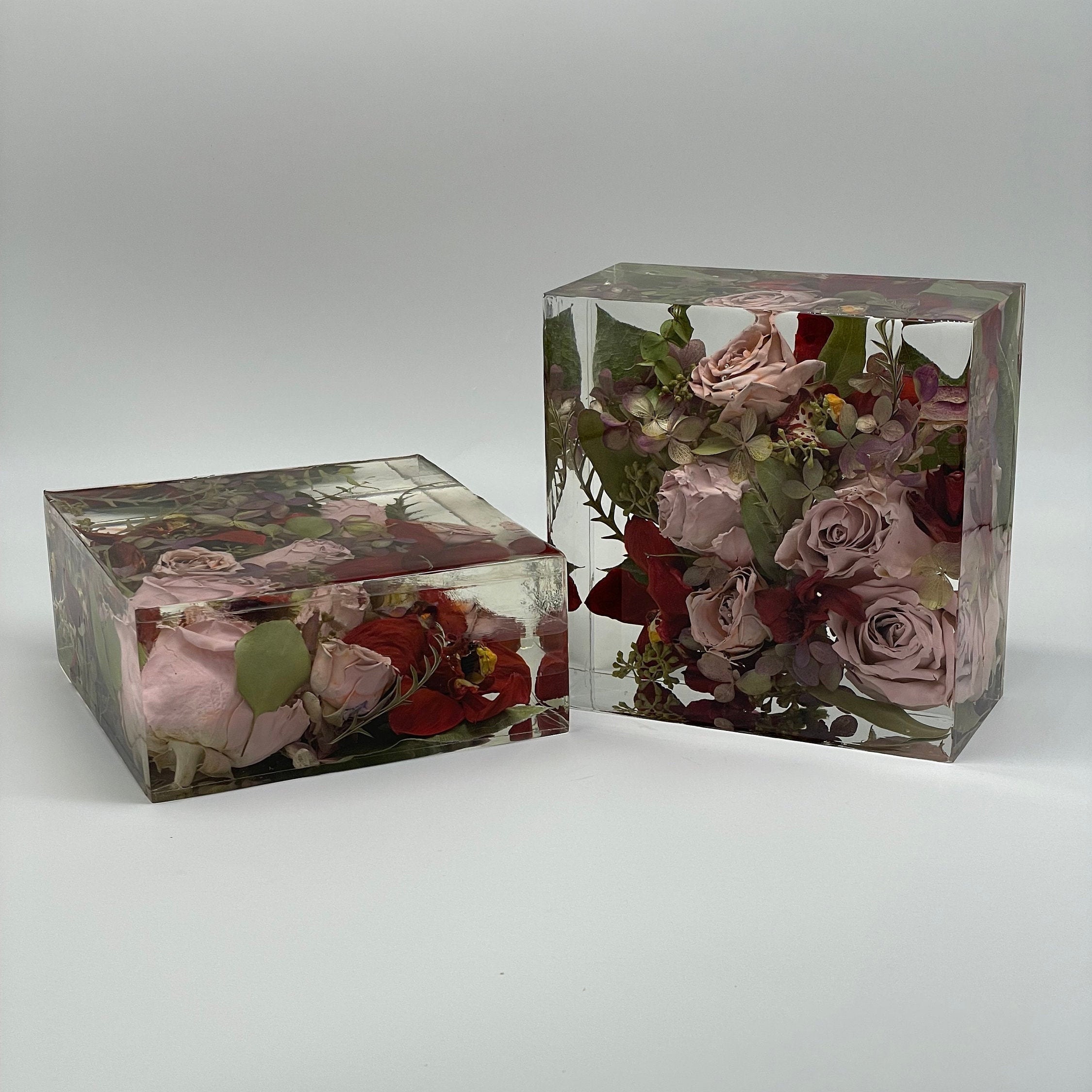 Glasshouse Collection- Preserved Flower and Resin Art