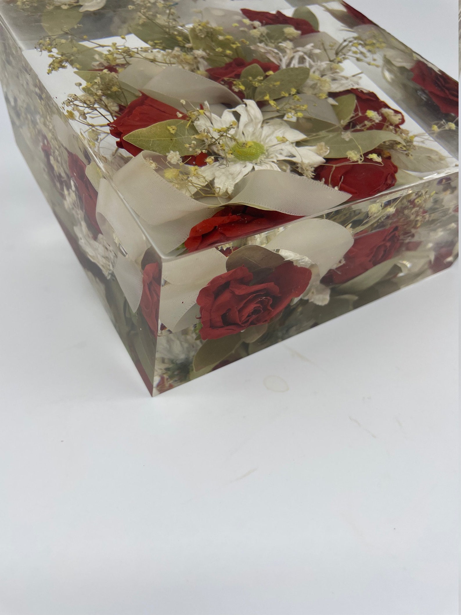 Freeze Dried Flower Preservation Resin Block Etsy