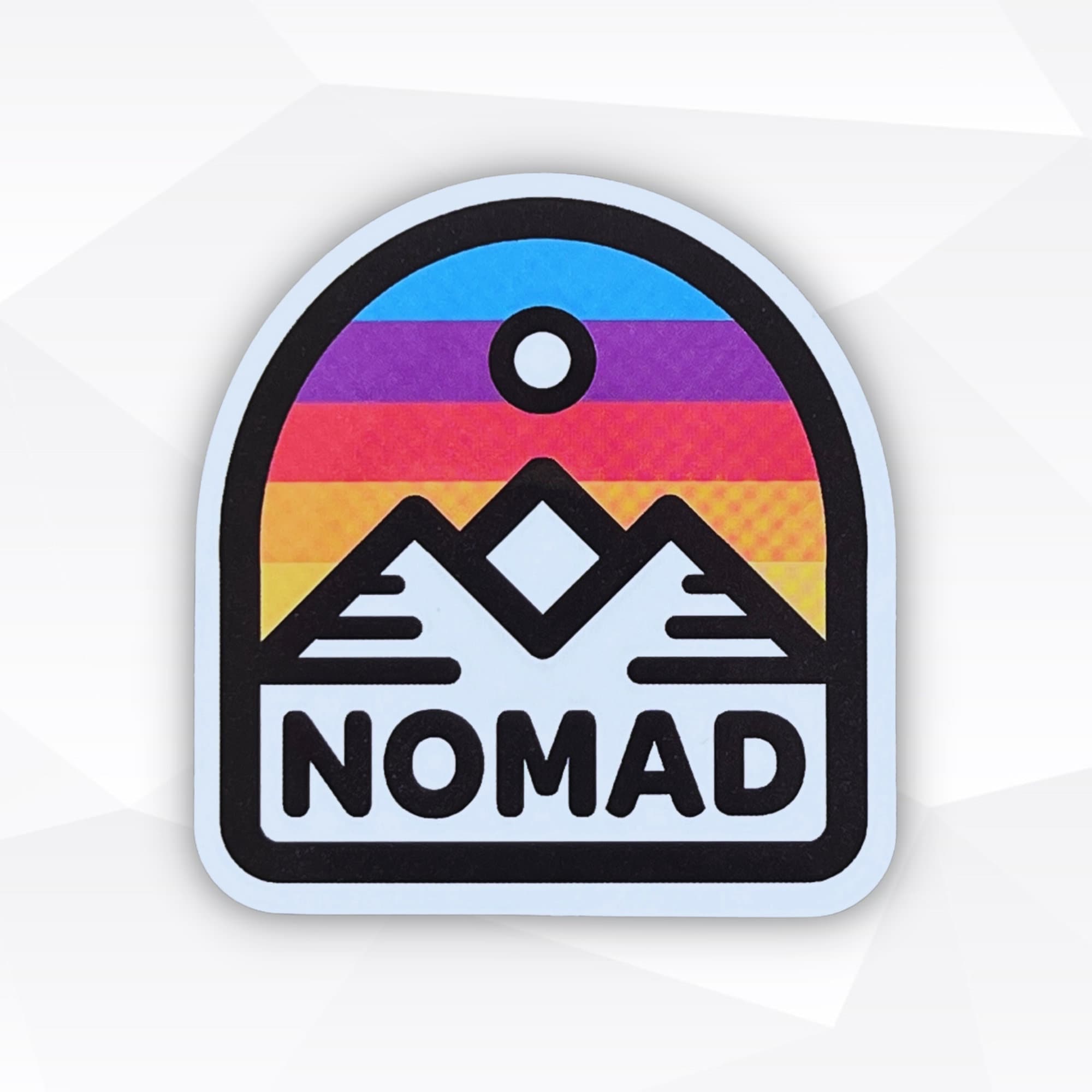 Nomad Sticker: Waterproof Vinyl Decal for Laptop, Water Bottle - Etsy