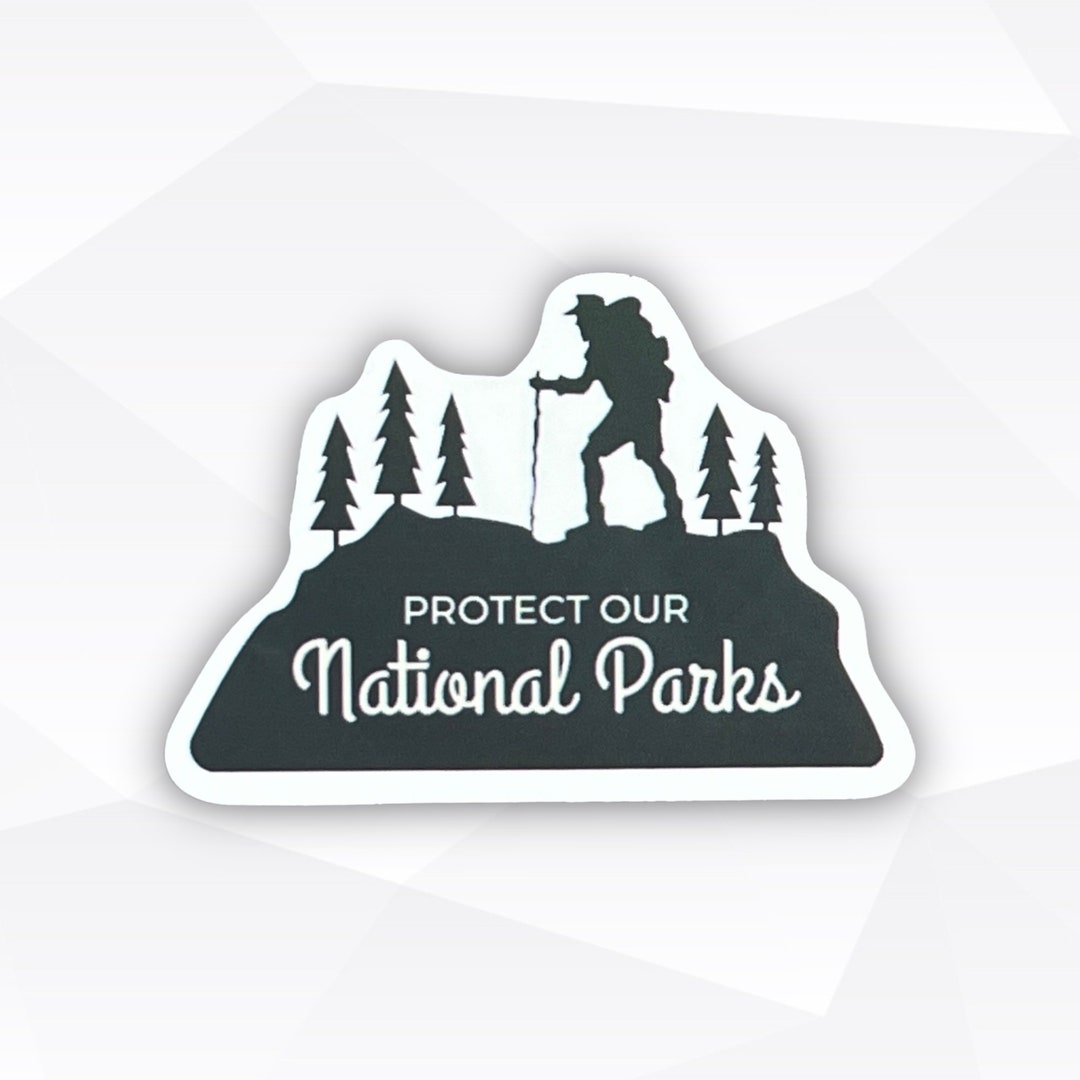 National Park Sticker - Etsy