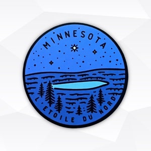 Minnesota State Sticker