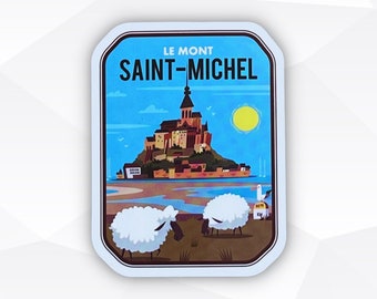 Mont Saint Michel France Sticker
