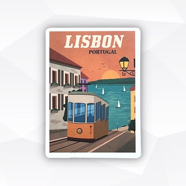 Lisbon, Portugal Sticker