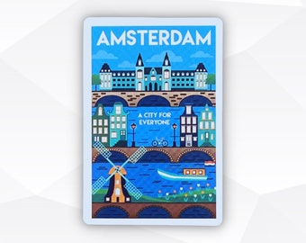 Amsterdam Sticker