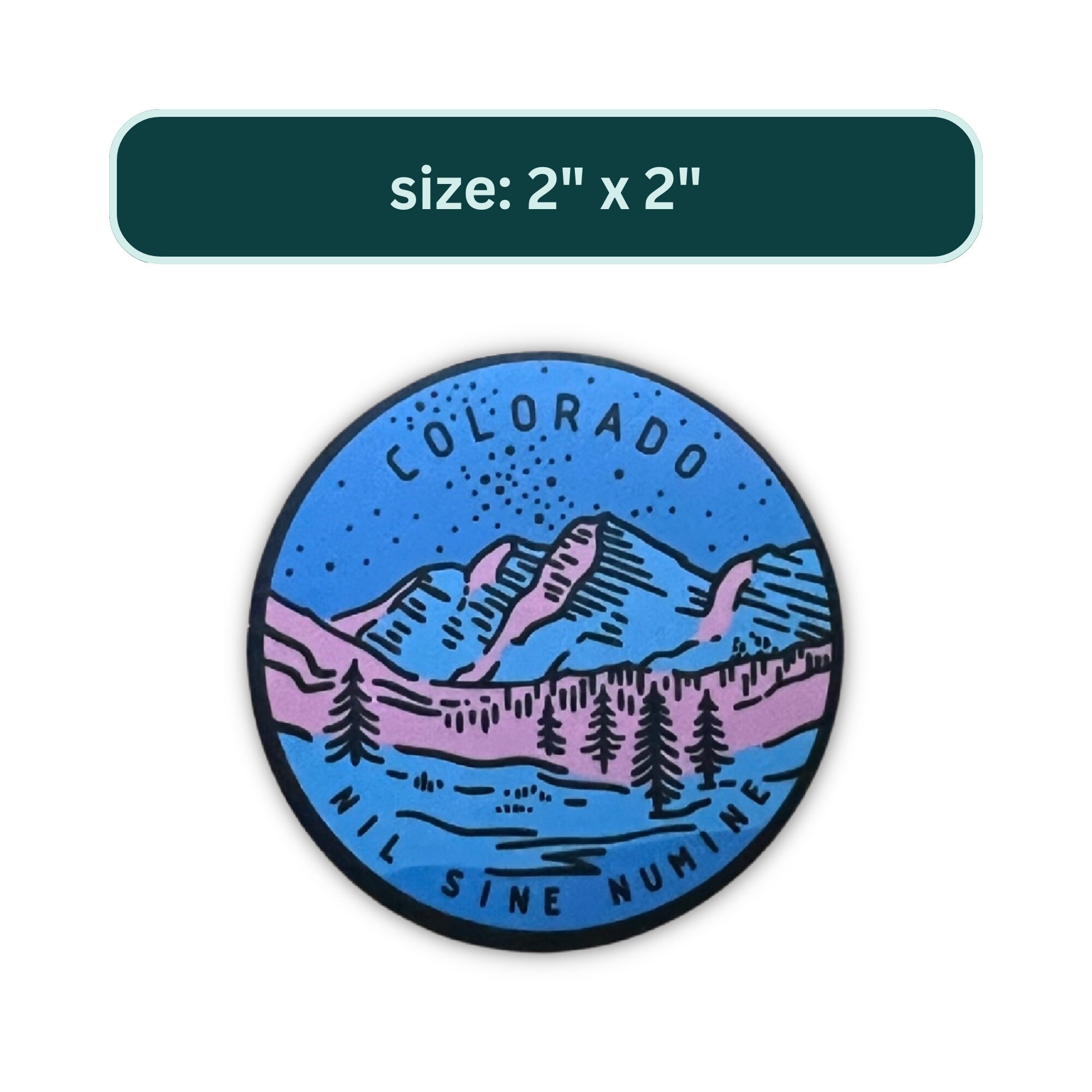 Colorado State Sticker - Etsy