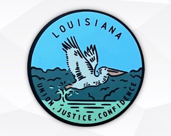 Louisiana State Sticker