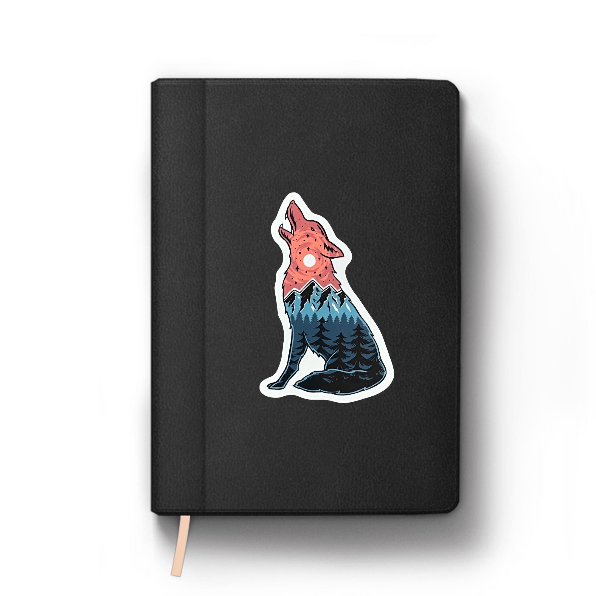 Furry Howl Sticker Wolf Howls Vinyl Sticker - Etsy