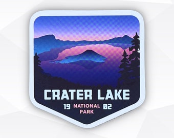Crater Lake National Park Sticker