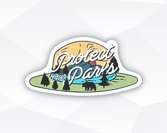 Protect Our Parks Sticker