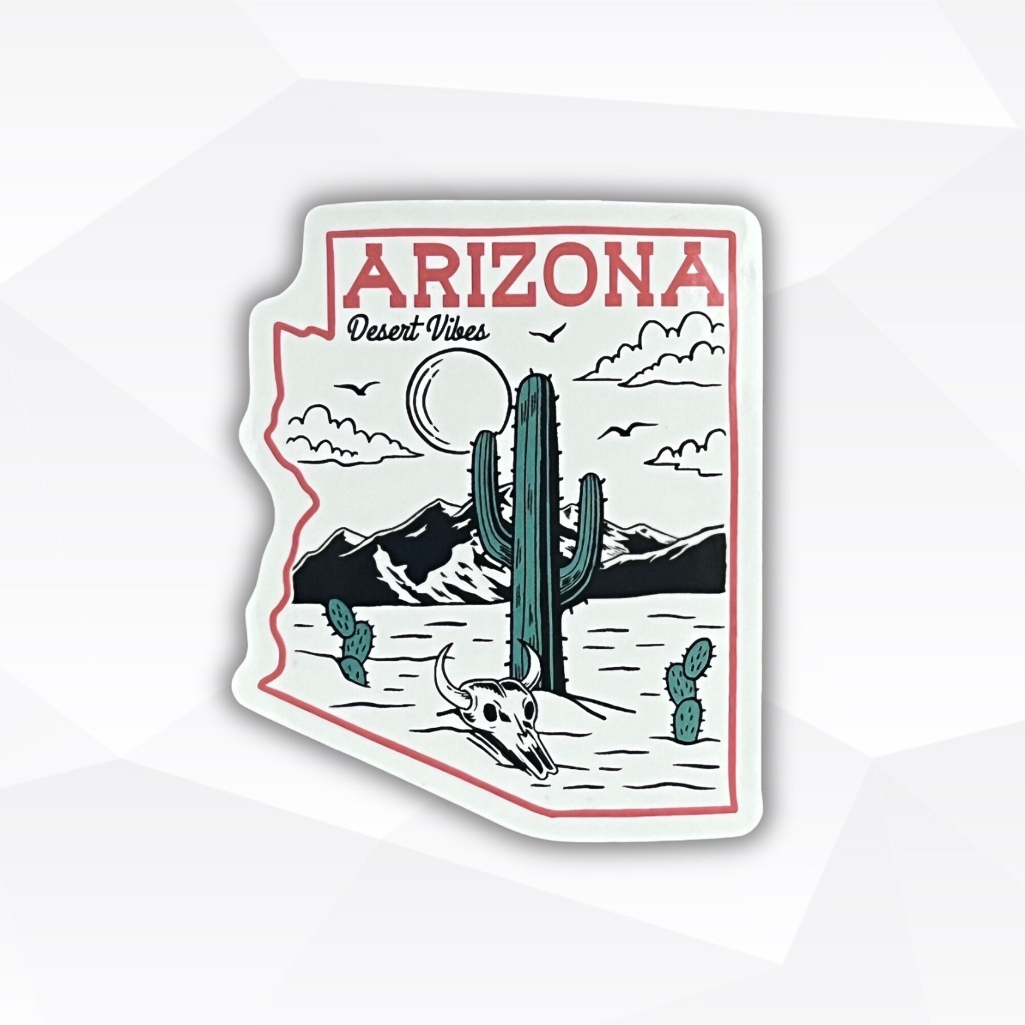 Arizona State Sticker - Etsy