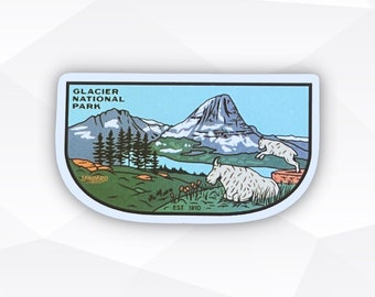 Glacier National Park Sticker