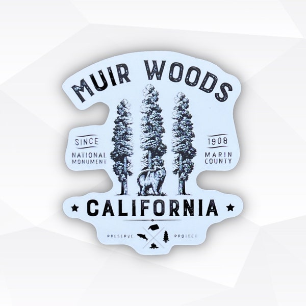 Muir Woods Sticker