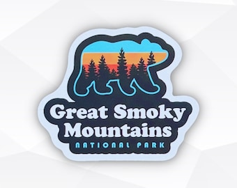 Great Smoky Mountain National Park Vinyl Sticker