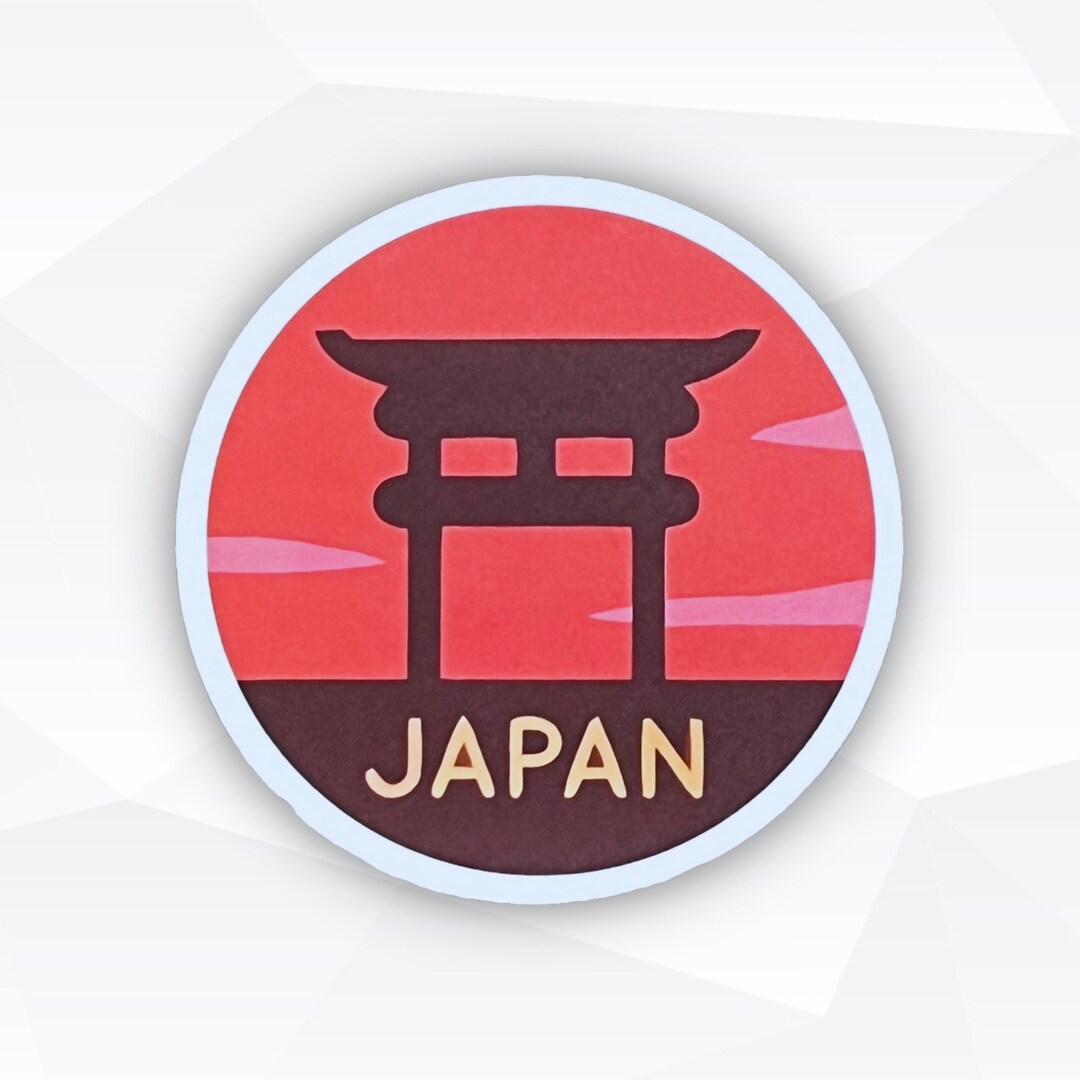 Japan Sticker - Etsy