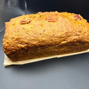 Vegan Pumpkin pecan bread! Freshly made to order with organic ingredients. image 4