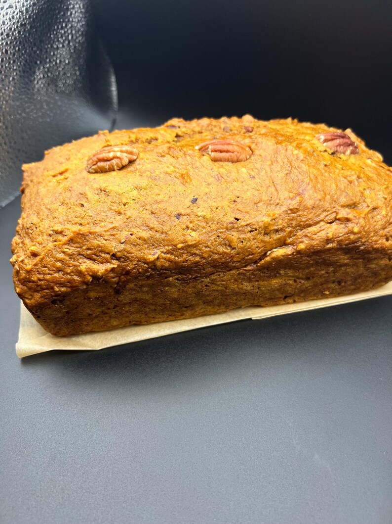 Vegan Pumpkin pecan bread! Freshly made to order with organic ingredients. image 4