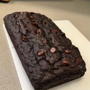 Gluten Free, Vegan Chocolate Zucchini Bread