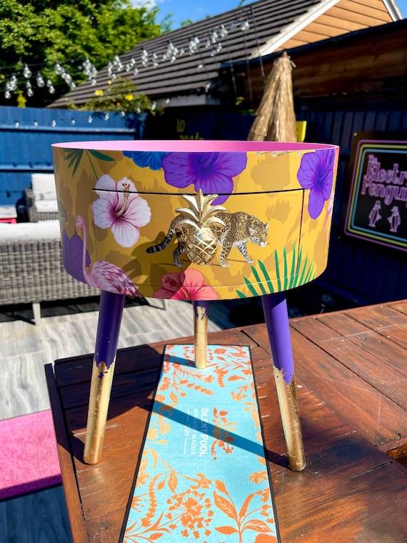 Tropical style cheap end tables