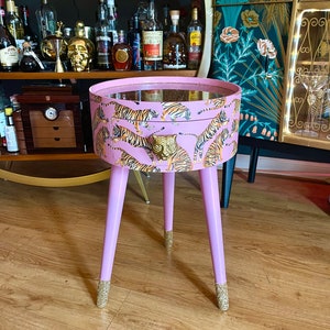 Lavender cheap side table