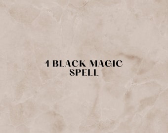 Black magic spell 1