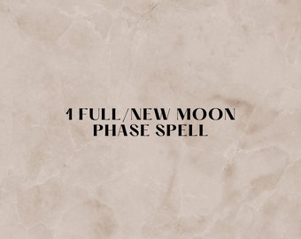 Full/New Moon Spell 1