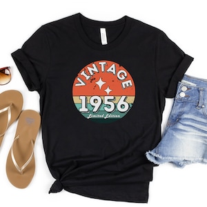1956 Retro Shirt, 67th Birthday Gift For Men, Vintage 1956 Shirt, 67th Birthday Woman Shirt, Classic 1956 Shirt, Born In 1956