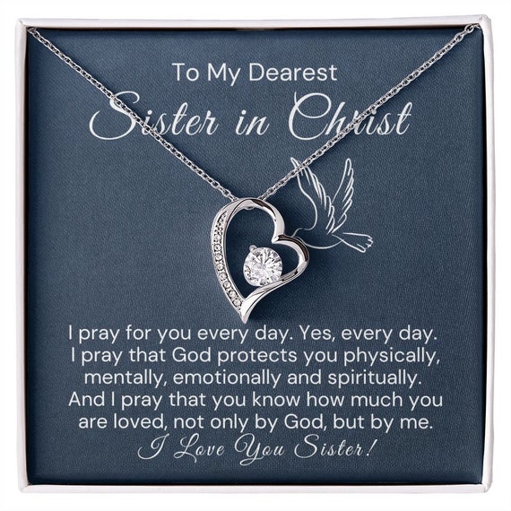 Sisters in christ necklace deals