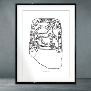 Poster RUNESTONE ART – Tullstopsten – Digital Download