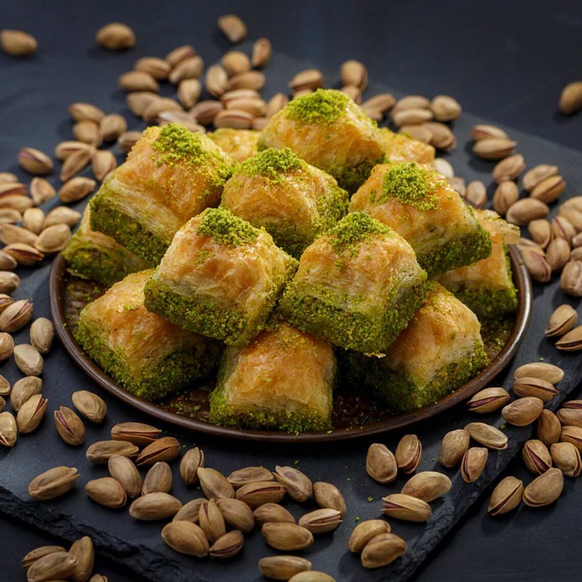 Besondere pistazien baklava türkische Baklava 25 Stück 1kg Etsy
