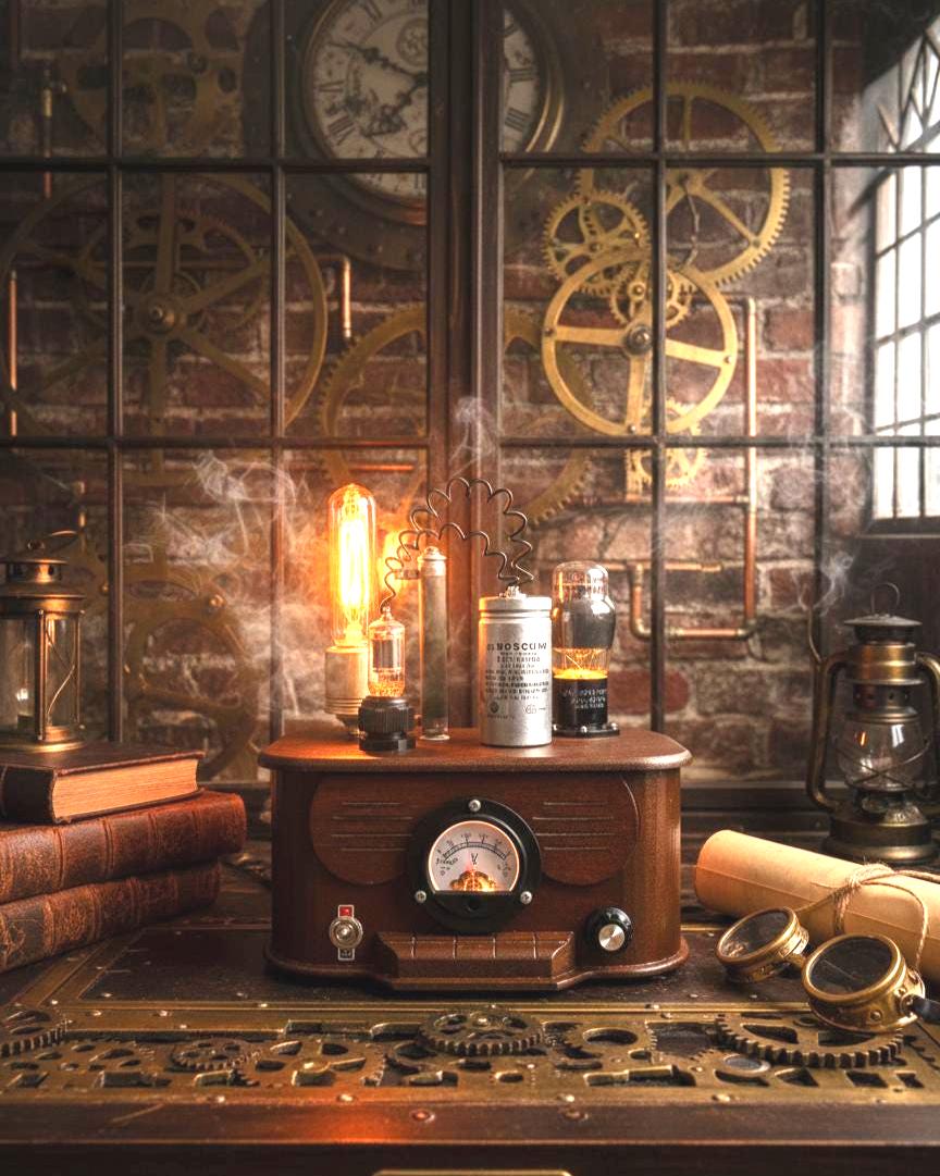 LaBlanc - Lampe De Table Rétro Industrielle Fusée Bateau Lampes Lumineuses Decor Steampunk 82328193