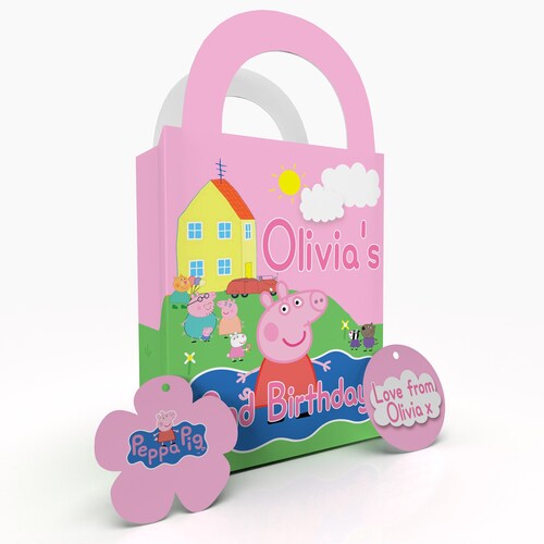 peppa pig personalised bolsa