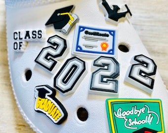 Shoe Charms | Graduation Set | 10 Piece (customize)