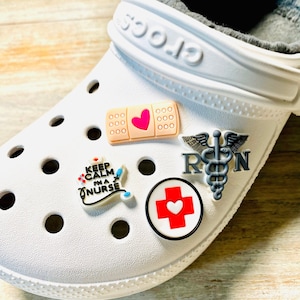 Shoe Charms | Healthcare Set 2 | 4 Piece | 1 Piece Option