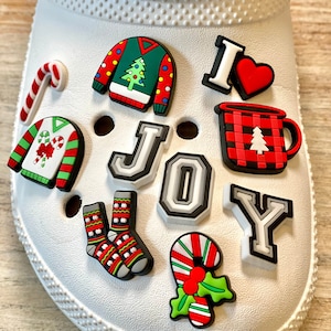 Shoe Charms | Joy Christmas Set | 10 Piece Set
