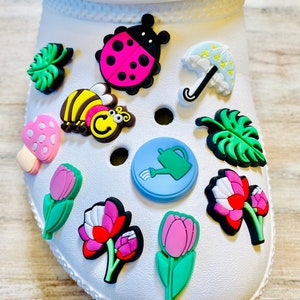 Shoe Charms | Spring Garden Set | 11 Piece Set