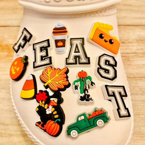 Shoe Charms Fall Set 11 Piece Set Etsy