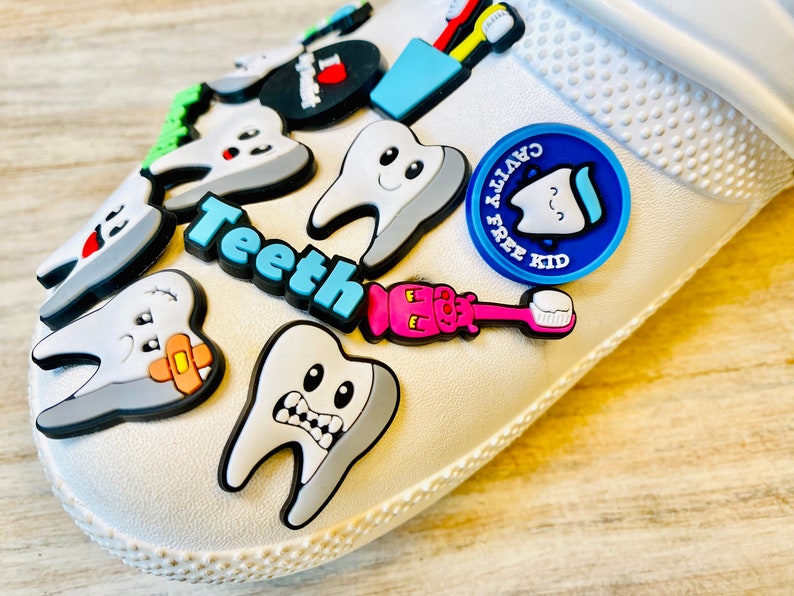 Shoe Charms Dental Set 13 Piece Set 1 Piece Option Etsy