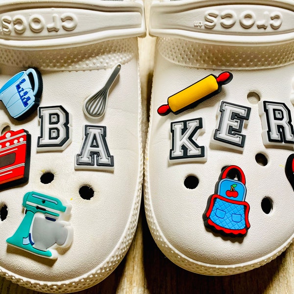 Shoe Charms | Baking Set | 15 Piece | 10 Piece | 1 Piece Option