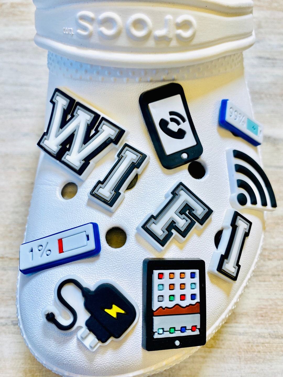 Shoe Charms | Tech Set | 10 Piece Set | 1 Piece Option - Etsy