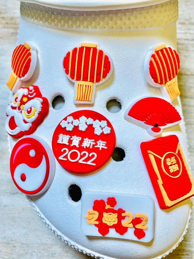 Shoe Charms | Lunar New Year Set | 9 Piece Set image 1