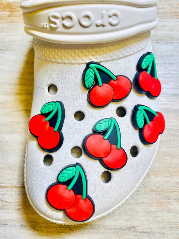 Shoe Charms | Cherry Set | 12 Piece Set | 6 Piece Option | 1  display picture 2